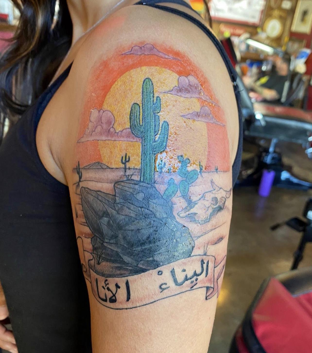 30 Unique Desert Tattoos You Can Copy | Xuzinuo | Page 25